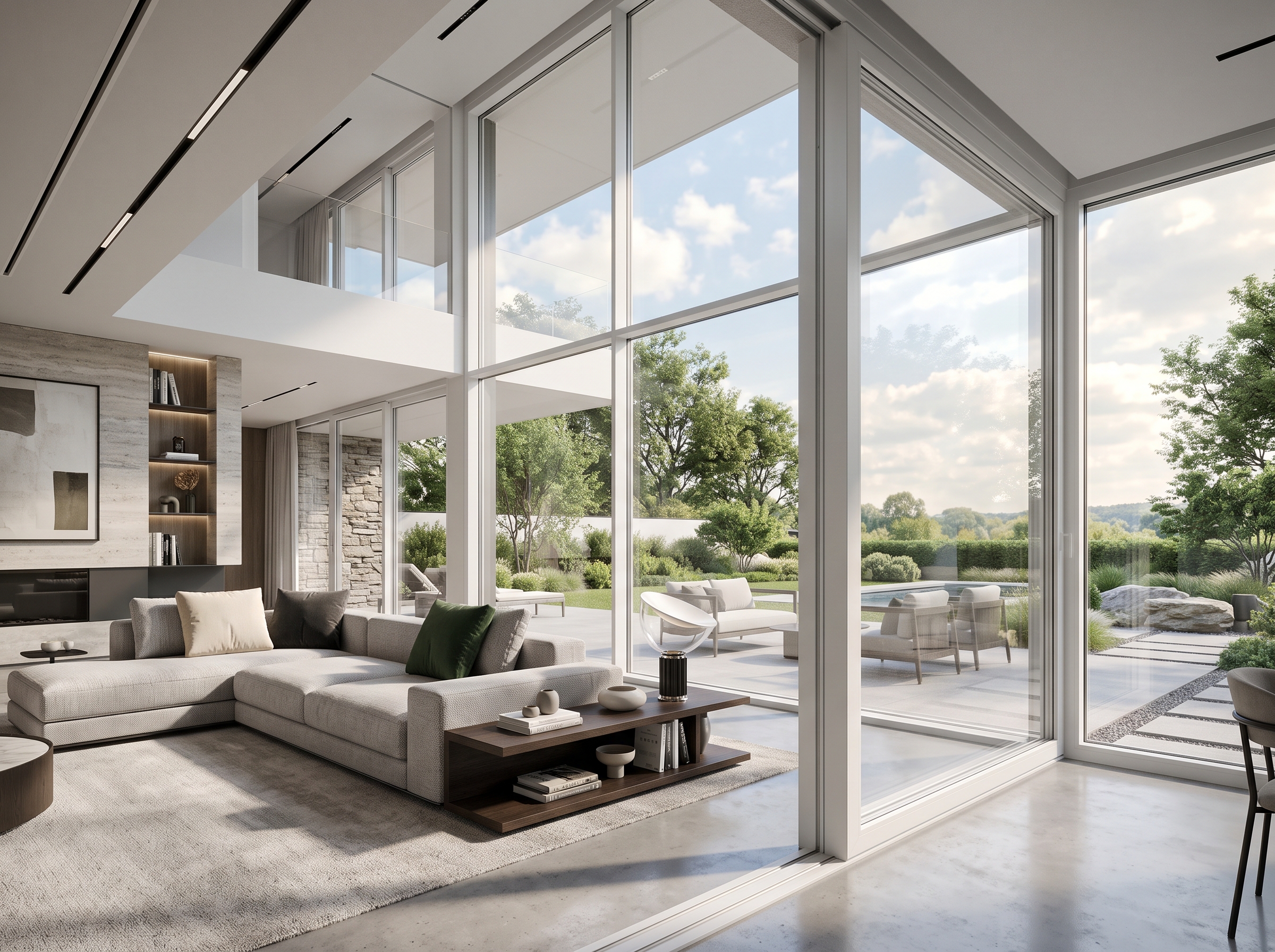 Infissi in PVC Render 3D